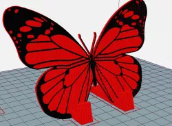 Butterfly phone stand