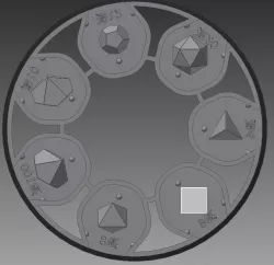 Cap Mold Jig for Dice Making