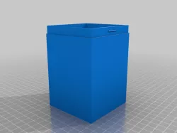 Card box for Commander / EDH (100 sleeved)
