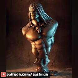 Conan the Barbarian bust (fan art)