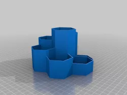 Configurable Hexagonal tool holder