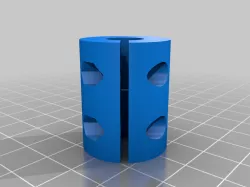 Coupling 7mm to 10 mm shaft