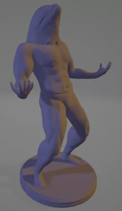 Cursed Beluga Man Pen Holder