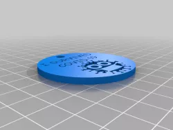 Custom key tag
