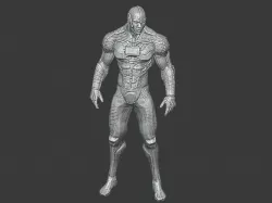 Cyborg (DC/Justice League 35mm wargaming miniature)