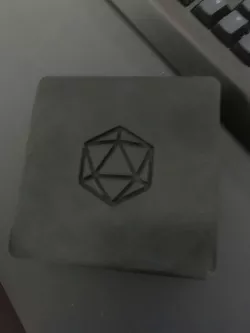 D20 Dice Box and Tray