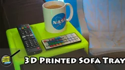 DIY Sofa Tray and Cup Holder