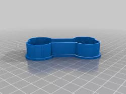 Dog Bone Cookie Cutter