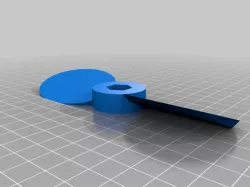 drill powered boat propeller
