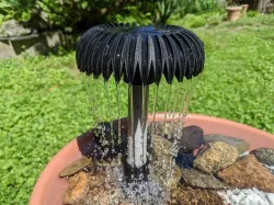 drip curtain fountain