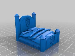 Dwarven Bed - Stone Skull Studios