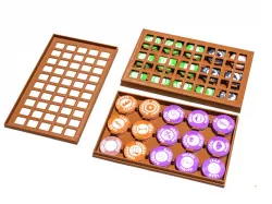 Empire Builder token case