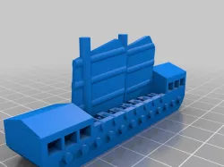 Fantasy Fleets - Cathayan Imperial Navy (Junk Ships)