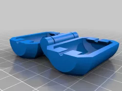 Filament cleaner - C-clamp closing
