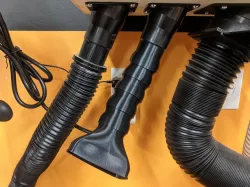 Flexible Segmented Hose Funnel remixed for reversed flow