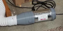 Fume Extractor Inline Fan and HEPA Filter Holder