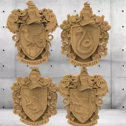 Harry Potter Coat of Arms for CNC