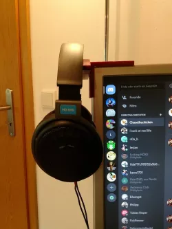 Headphonerest monitor mount