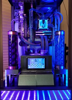 Infinity Mirror for Thermaltake Tower 900 computer case