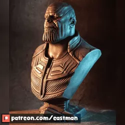 Infinity War Thanos bust (fan art)
