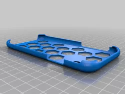 iPhone X Phone Case (Honey Comb Design)