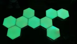 Led Light Hexagon RGB