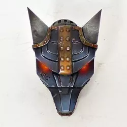 Legio lupus (wolf) warlord titan head (full sized not titanicus sized) Original.