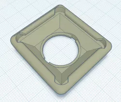 Locking Naked GoPro ND Filter Adapter (Exchangeable)