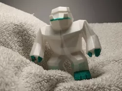 Low poly Yeti / Bigfoot