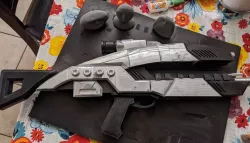 Mass Effect M8 Avenger Assault Rifle (Split Files)