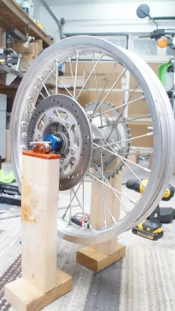 Motorcycle Wheel balancer