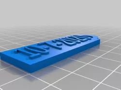 My Customized Customized Simple Name Fob