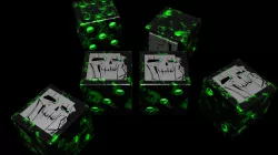 Necron (Space Zombie) Sci Fi Troll Dice