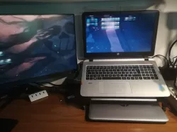 Notebook desk stand