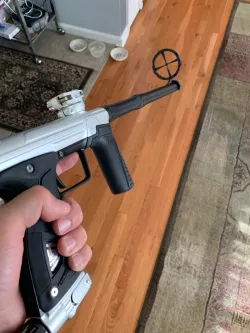 Paintball Marker Clip-on-Barrel Machine Gunner Sight