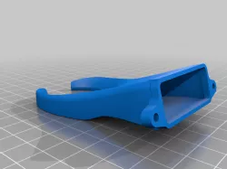 Part fan duct for Cocoon Create Touch