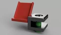 Phone Stand with clamp for IKEA desk