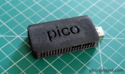 Pico - Pi Zero Case (screw model) - supports USB adapter