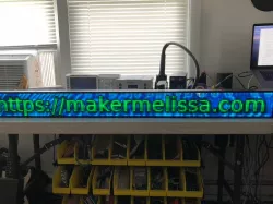 Pixel Purse RGB Matrix Scrolling LED Sign