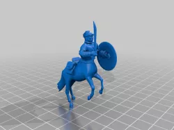 Plains Centaur Druid with scimitar and shield