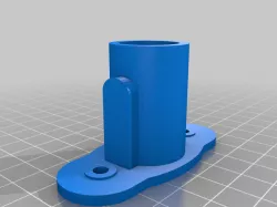 Pontoon Boat Anchor Light Mounting Bracket for flat surfaces.