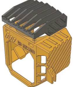Prusa i3 MK3S EXT STP Cooler R2