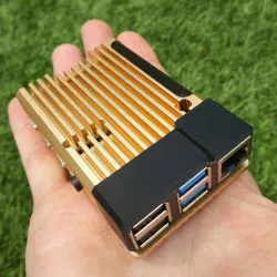 Raspberry Pi 4 Aluminium Heatsink Case - Upgrade Covers