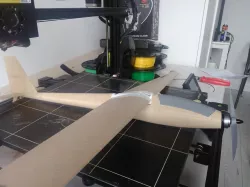 RC GLIDER MOTORIZED 3D PRINTED