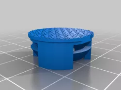 Replacement cap for van step floor screw