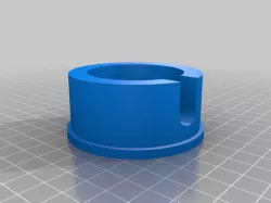 Rotary Clothes dryer spacer for ground anchor