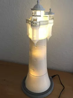 Roter Sand Lighthouse Model - Tower Vase Mode