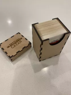 Settlers of Catan- Resource Card Storage Box