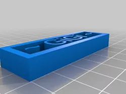 simple block letter