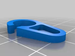 Simple curtain hook